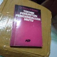 Teknik Penuntun Pengendalian Mutu