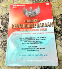 Pendidikan Kewarganegaraan edisi reformasi