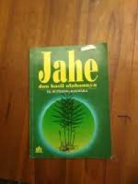 Jahe dan hasil olahannya