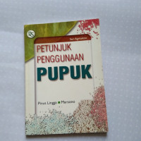 Image of Petunjuk Penggunaan Pupuk