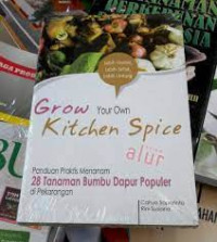 Grow Your Own Kitchen Spice