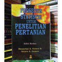 Prosedur Statistik Untuk Penelitian Pertanian